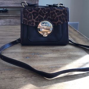 Michael Kors Brown Leather Crossbody